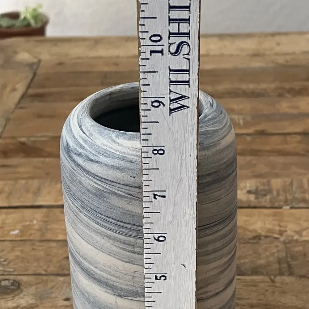 Studio Art Pottery Clay Vase 8